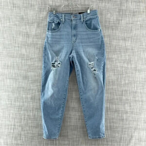 Levi's SilverTab Mom Jean High Rise Women's 30 distressed 2515